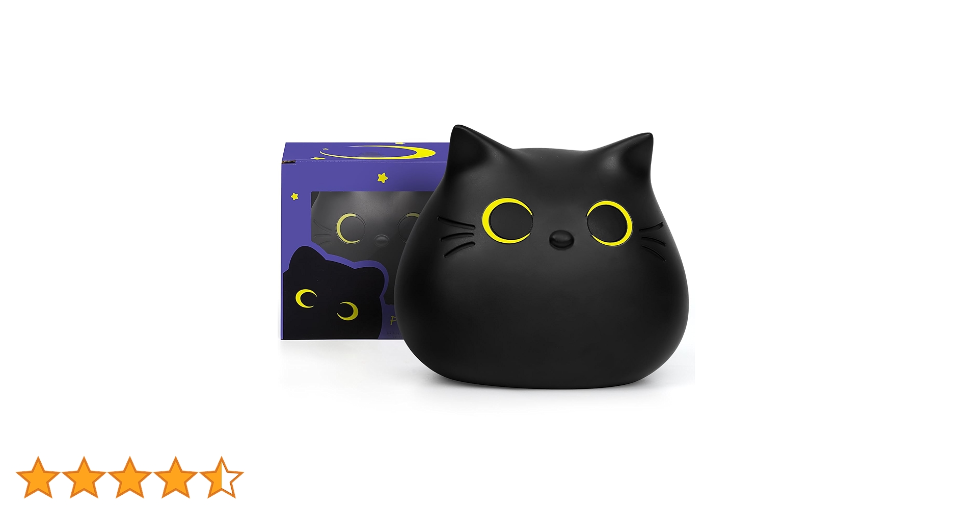 Amazon.co.jp: JIZWPOOM 貯金箱 黒猫 貯金箱 子供用 黒猫 貯金箱 貯金